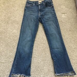 Mother Jeans - The Insider Crop Step Fray